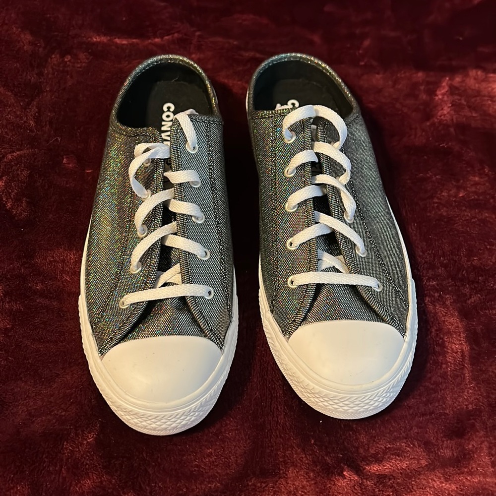 Converse Women's Silver Sneakers
